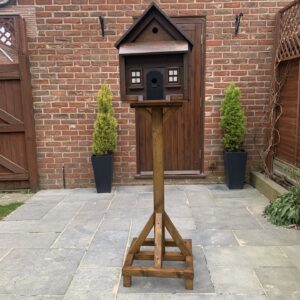 The Two Storey - Birdhouse & Stand
