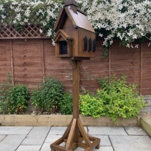 The Church - Birdhouse & Stand